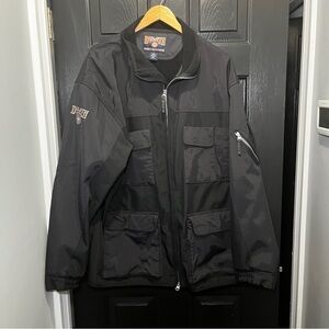 Duluth Trading Co Rugged Nylon Weatherproof Workwear Work Coat Jacket Men XXL T